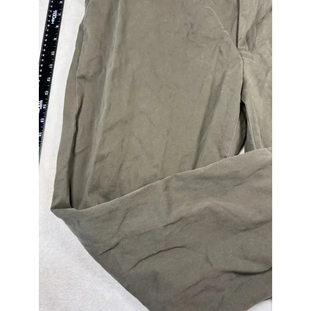 Polo Ralph Lauren Prospect Pants Mens Olive Khaki 100% Cotton Chino 38/30